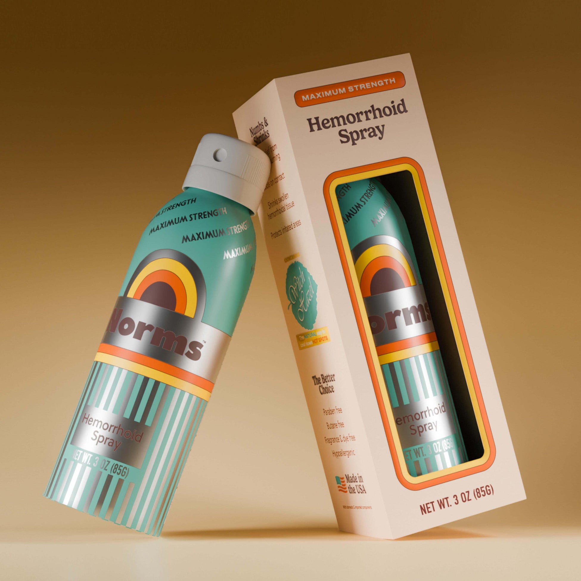 Norms Hemorrhoid Relief Spray